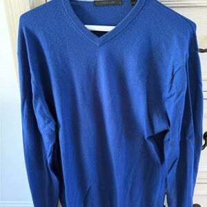 Greyson Royal Blue V-Neck Sweater